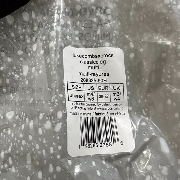 LUKE COMBS X CROCS Bootlegger CLASSIC CLOG Mossy Oak Camo M4/W6 & M5/W7 - Picture 4 of 11